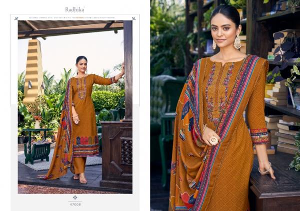 Radhika Azara Aarohi New Cotton Designer Dress Material Collection